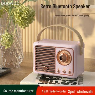 Ретро Мини Портативная Bluetooth Колонка для Женщин - Идеальный Подарок для Студентов