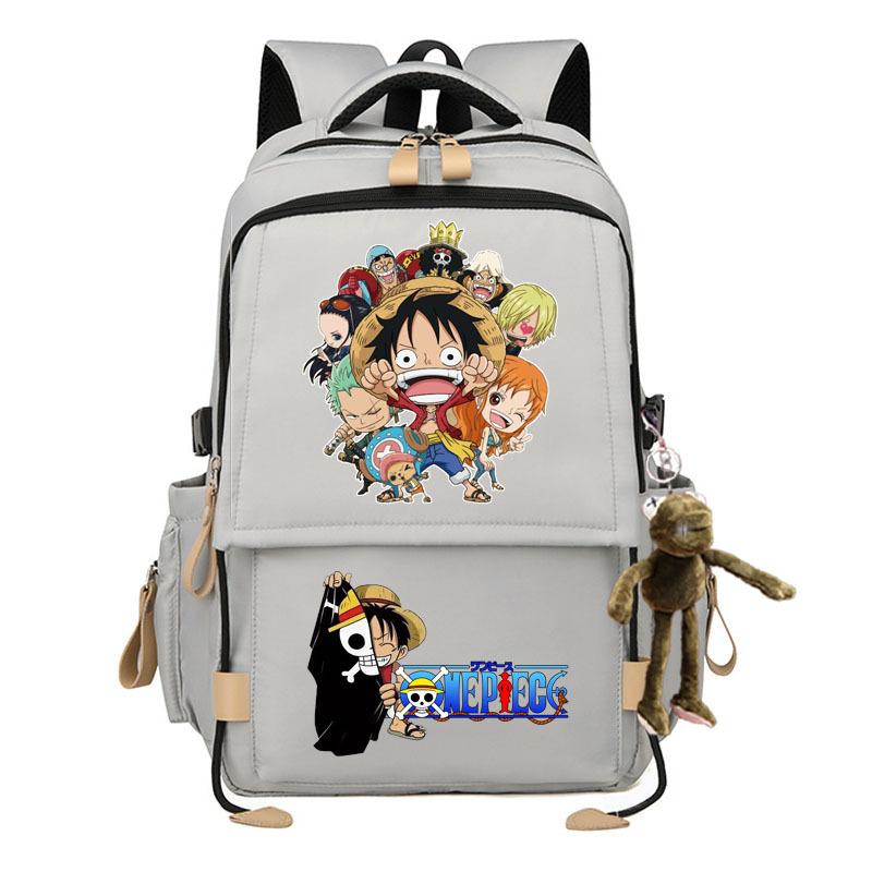 ONE PIECE Backpack Teen Student Large Capacity Fashion Backpack