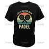 Padel Padel Divertido T-shirt Funny Casual Soft Premium Men's Clothing Tee Shirt Graphic Tops Harajuku Rick and Morty#Color(4)