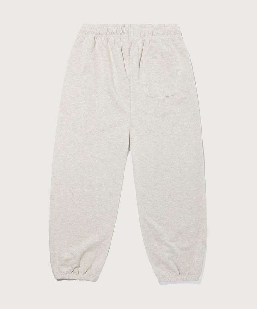 CHAMPION C-Logo Wide Fit Sweat Jogger Pants Oatmeal