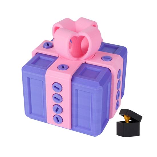 Надоедливый набор подарочных коробок с сюрпризом в виде интерактивной 3D-головоломки с пальцем, винтовой головоломки, двойной коробки для хранения, подарочной коробки для розыгрышей на дни рождения, Рождество, Хэллоуин