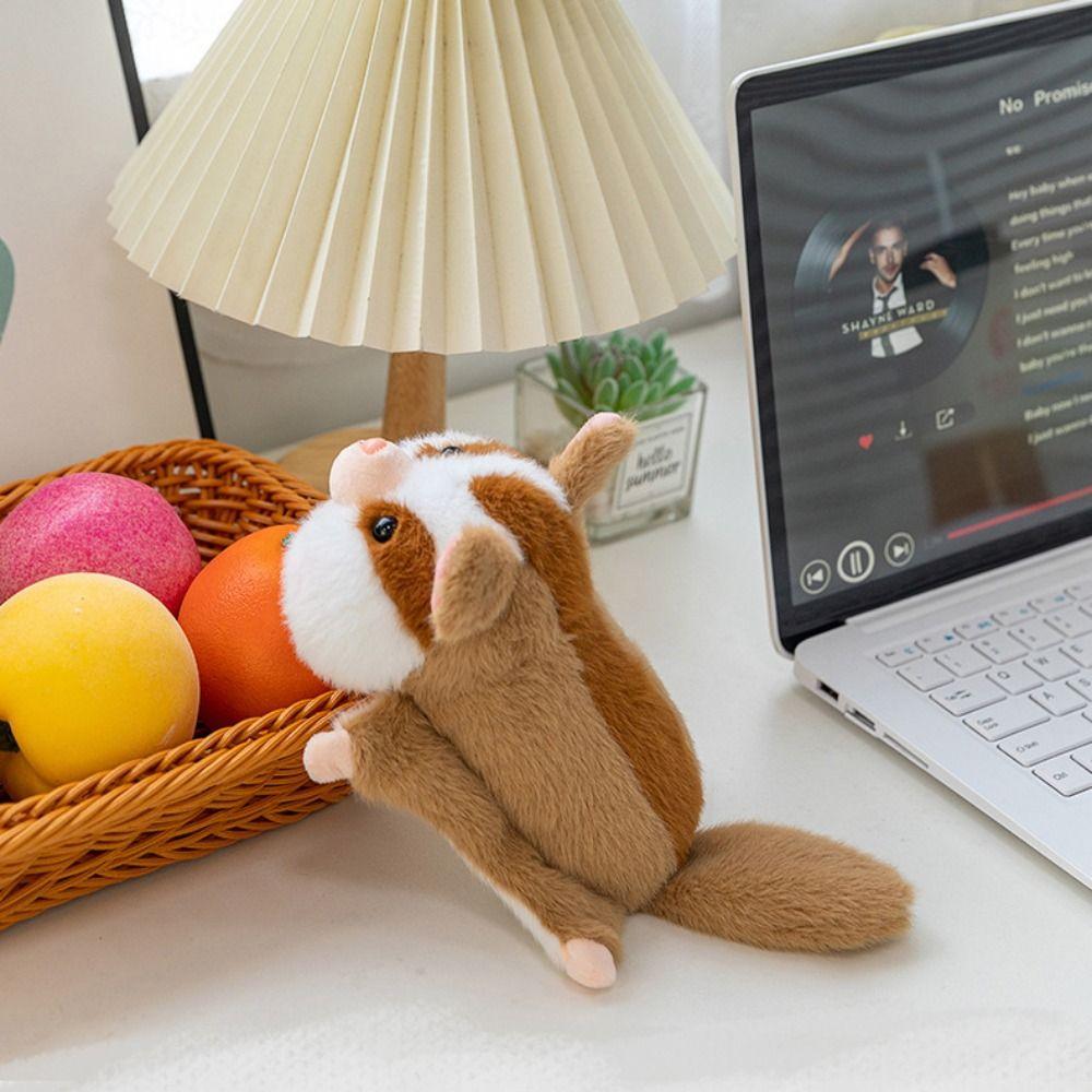 Little rabbit Raccoon Doll Clip Border Collie Deer Plush Doll Panda Plush Toy Kids Gifts