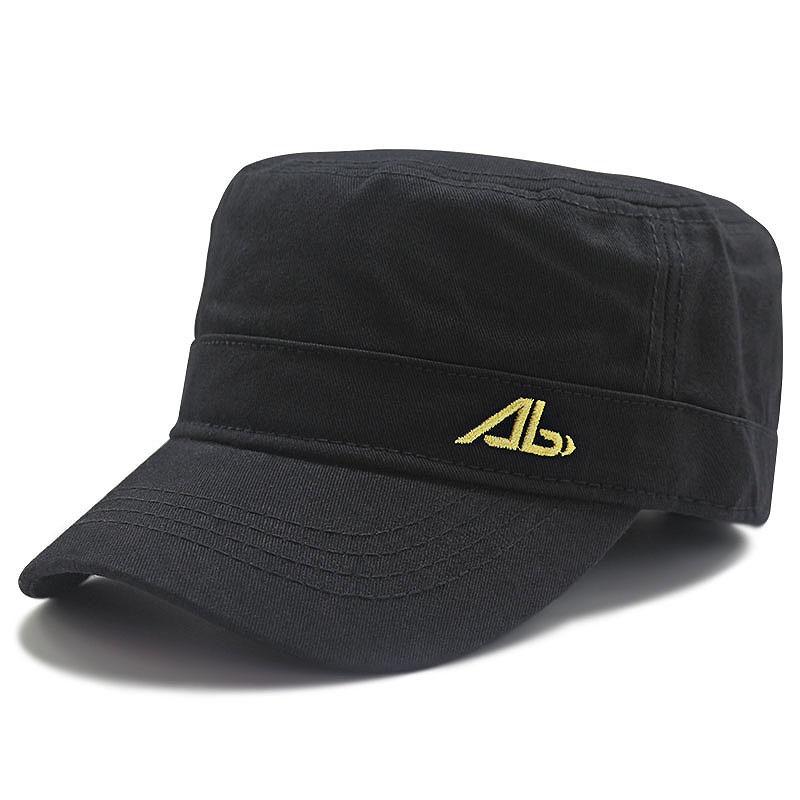 Large Size Flat Top Hat Men's Hat Big Head Circumference Four Seasons Pure Cotton Cloth Duck Tongue Baseball Cap Casual