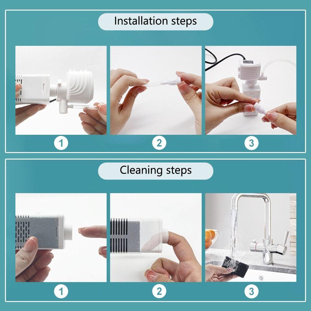 1 шт. погружной воздушный насос для аквариума с внутренним фильтром для смены воды, бесшумный насос для аквариумного фильтра