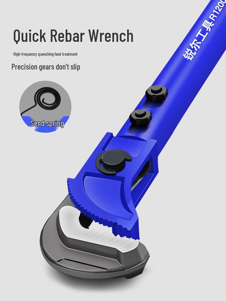 Универсальный динамометрический ключ для арматуры и инструмент для соединительных гильз