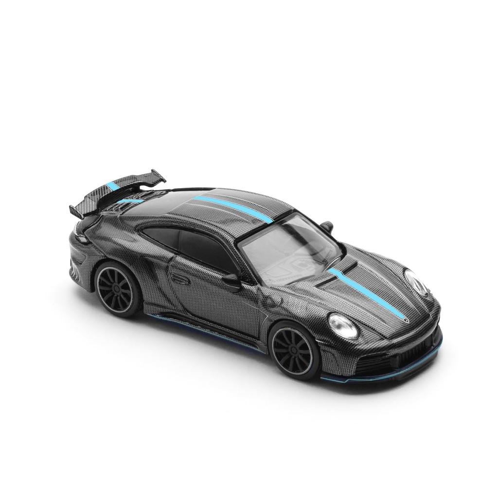 POP RACE Scale 992 Stinger GTR Carbon Edition Finished Product PR640254 1/64 (Blue Line)