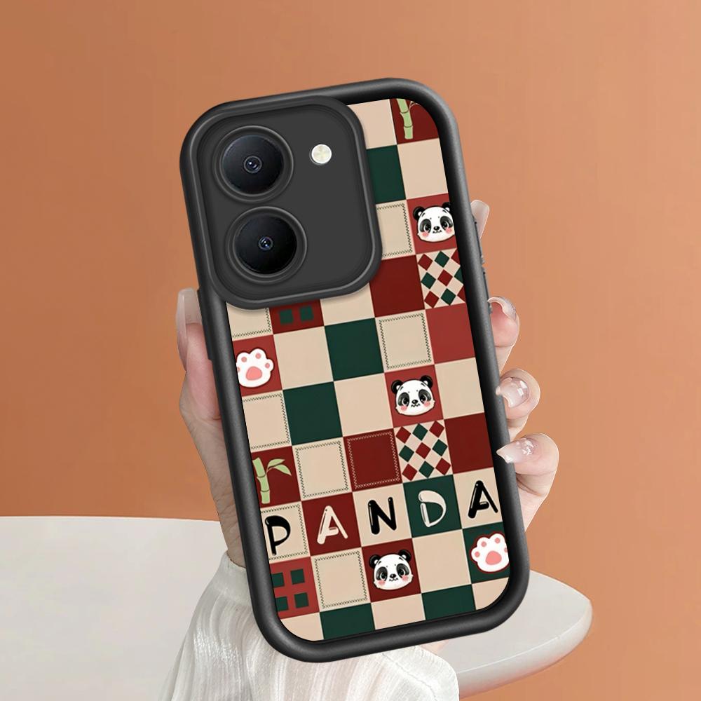 Мягкие силиконовые квадратные лестницы с мультяшным узором, полное покрытие, защита камеры, противоударный чехол для iPhone Infinix Tecno Vivo