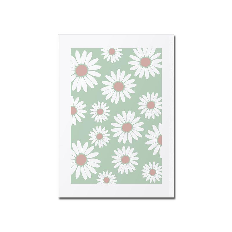 Плакат с зеленым растением, абстрактная линия, женский настенный художественный цветочный рынок, картина маслом, печать, скандинавская гостиная, украшение дома, картина