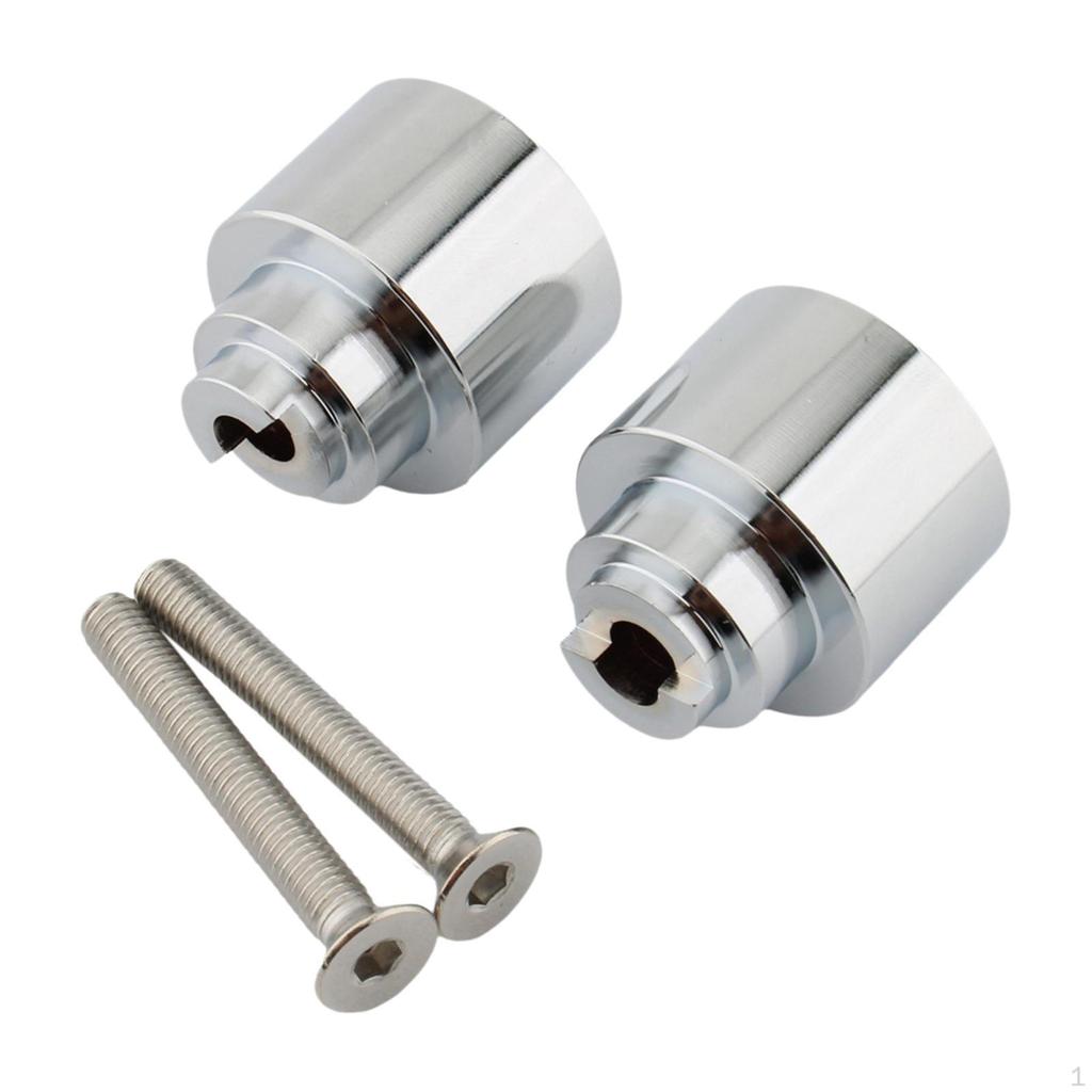 2 шт. Мотоциклетные ручки руля заглушки руля заглушки запасные заменяют концы для