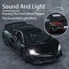 ABBF1 1:32 McLaren 600LT Toy Models Alloy Diecast Cars Sound And Light 3 Doors Opened Pull Back Function Toy Vehicles For Kids' Gifts
