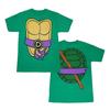 Turtle Cosplay 3D Printed Personality Street Hip Hop Fun Men's And Women's Round Neck Short Sleeve Children's Casual T-shirt Top