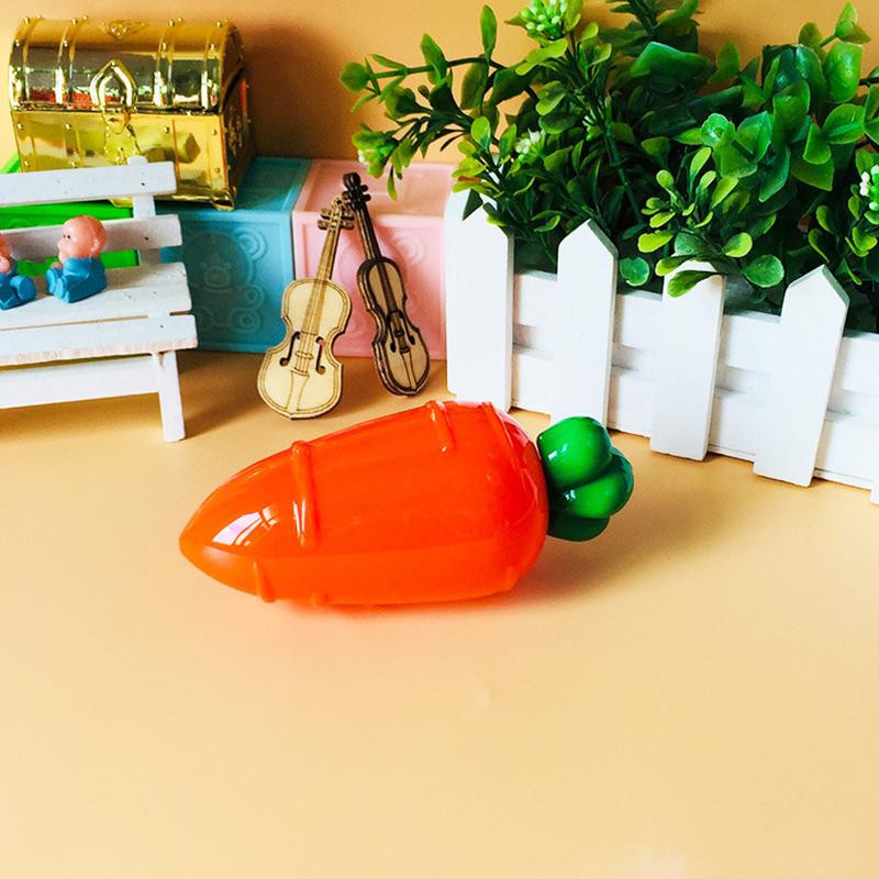 1 шт. Подарочная коробка Сделай сам Хранение Вечеринка Пасхальное украшение Коробка для конфет в виде морковки Креативный пластик Декоративные товары для вечеринок