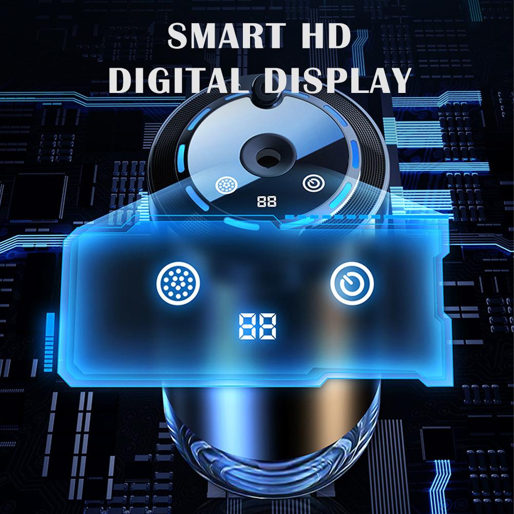 Car Perfume Diffuser Humidifier 5 Modes Scent Universal Air Car Odor Eliminator With Digital Display For Car Home Office Bedroom