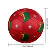 Футбольный мяч Ronaldo's Action, размер 5, машинная строчка, универсальный для зала/улицы, для футбольных аксессуаров