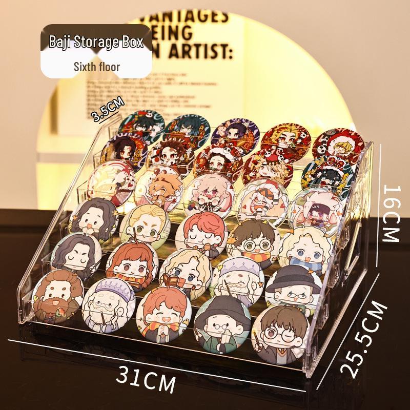 Pop Mart Acrylic Dustproof Display Box for Blind Box Figures