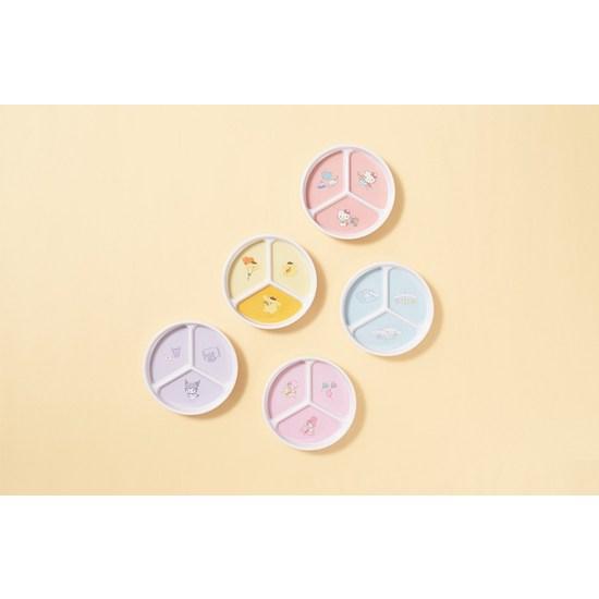 Dany's Sanrio Characters 3-Piece Dinnerware Set for 1 Person, a Popular Character In Korea