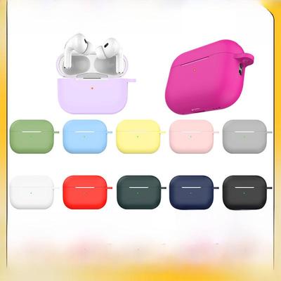 Защитный чехол для Apple AirPods Pro 2 - мягкий силиконовый чехол пятого поколения с защитой от падения