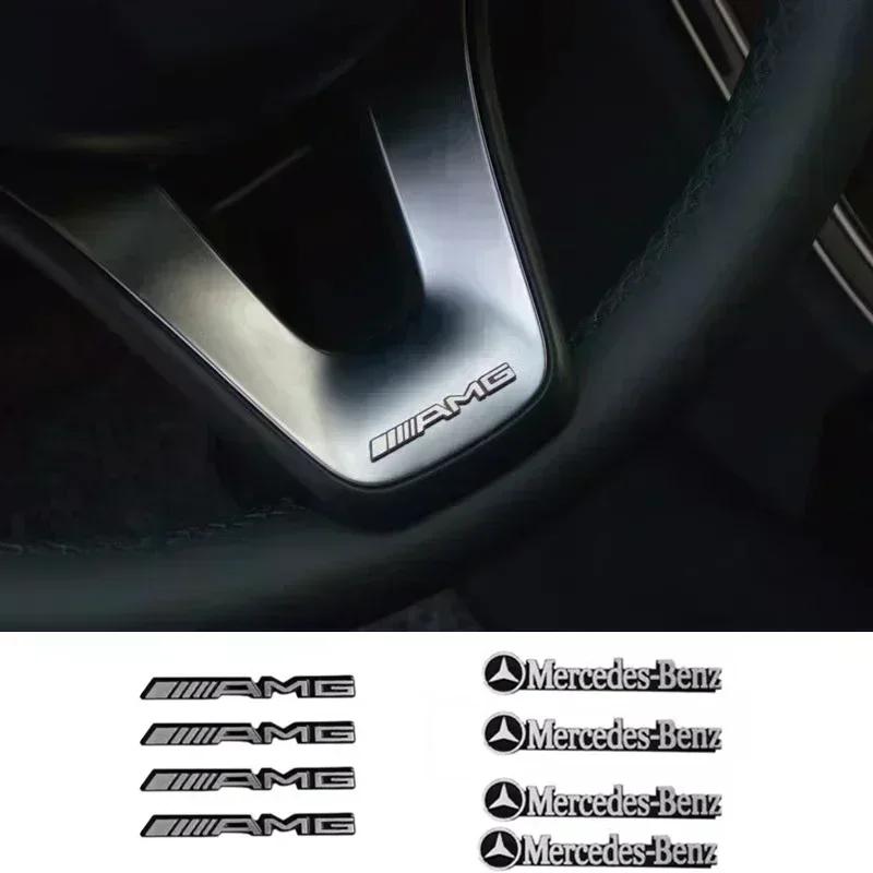 1SET 3D For W213 Aluminum Badge Emblem Sticker For Mercedes Benz AMG W212 W204 W211W168 W213 W205 W210 W108 W124