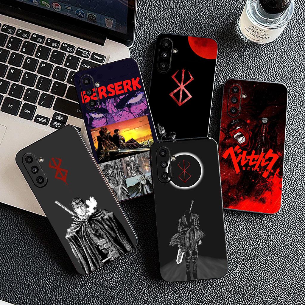 Soft Cover for Xiaomi Redmi Note 13 14 ProPlus A3 Pro Plus 13C Pro+ Note13 Note14 Coque Phone Case Berserks Guts Cartoon