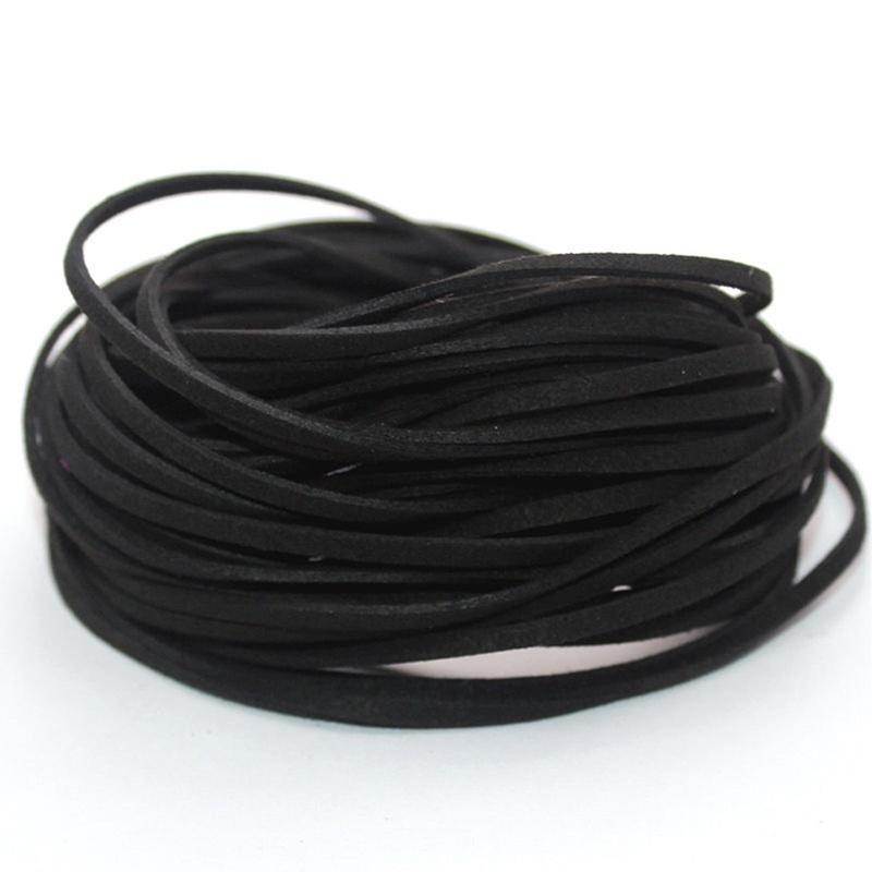1M 3mm Manual Accessories Suede Leather String Jewelry Making Bracelet DIY Thread Cord