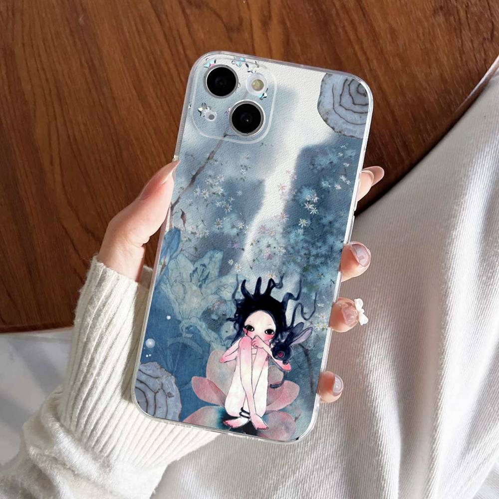 Чехол для телефона с картинами Аи Такано Для iPhone 17 15 14 13 11 12 16 Pro Max Plus Mini Прозрачный Силиконовый Мягкий Funda