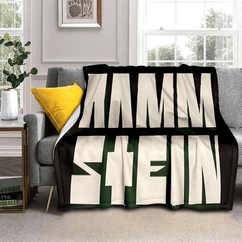 Одеяло с 3D R-Rammstein Heavy Metal Band, мягкое одеяло для дома, спальни, кровати, дивана, пикника, путешествия, офиса, одеяло, детское одеяло