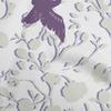 oneOone Cotton Cambric Forest Green Fabric Asian Japanese Floral Birds With Plants Quilting Supplies Print Sewing Fabric By The Yard 42 Inch