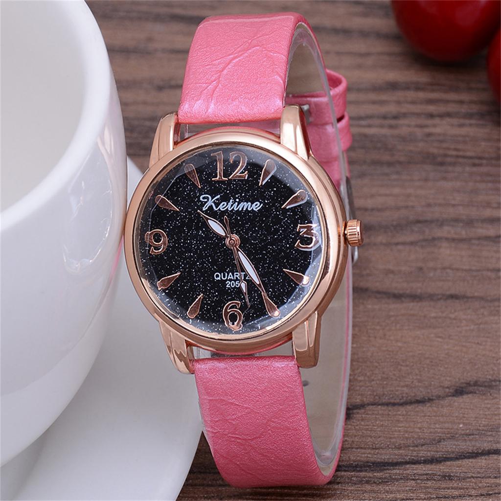Women Fashion Leather Watch
