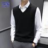 ROMON Мужской трикотажный жилет с V-образным вырезом