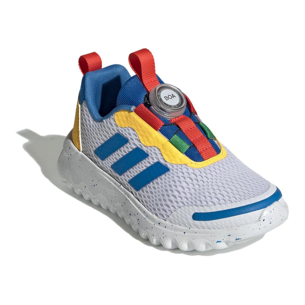 Adidas Activeflex Boa 3.0 Comfortable Versatile Durable Low-Top Casual Shoes Kids Sneakers White JH7164