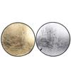 80cm   31.5in 2 In 1 Gold and Silver Photography Lighting Reflector Portable Collapsible Photo Studio Reflector with