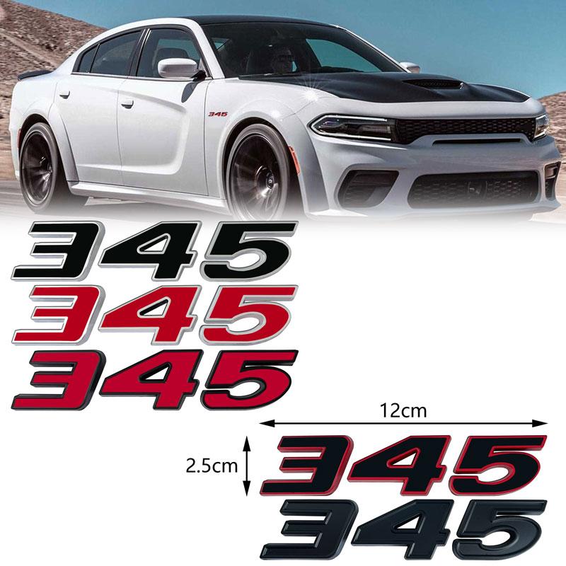 1 шт. 3D Металл 392 345 6.4L 5.7 Логотип Наклейка на автомобиль Эмблема Значок Наклейки Автомобильный хвост