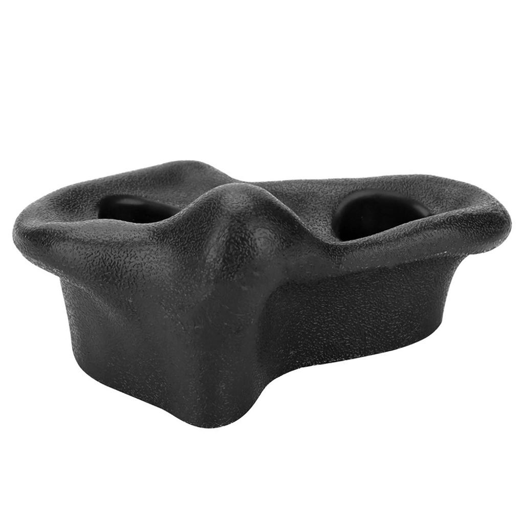 10 шт. пластиковых текстурированных камней для скалолазания, камней для стен, детских наборов, болтов, черного цвета