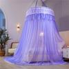Романтическая принцесса, купол, москитная сетка, градиент, двойные цвета, кружевной балдахин для кровати, трехдверная подвесная сетка для кровати, занавеска