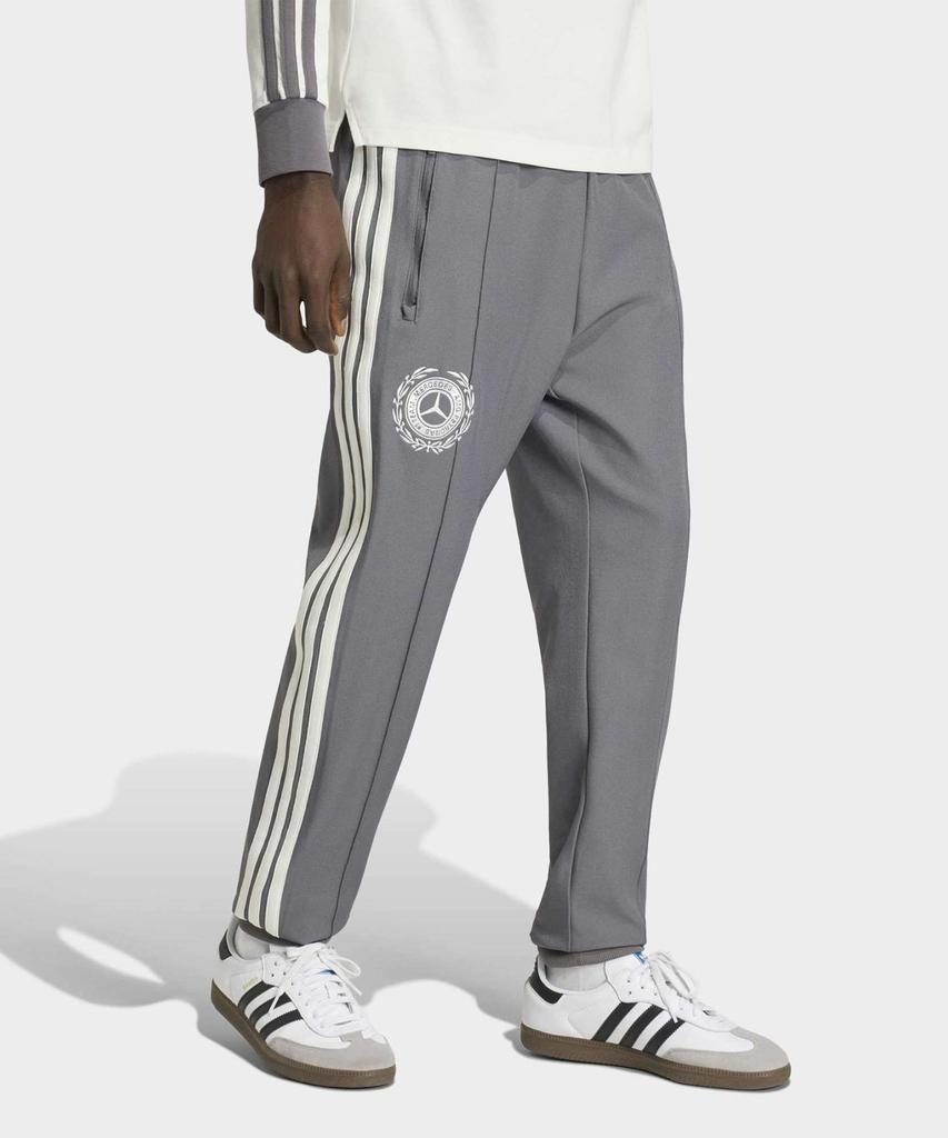 adidas Мужские спортивные брюки Mercedes-AMG F1 Team Silver Arrow Icon - Серые:Белый / Kr3571