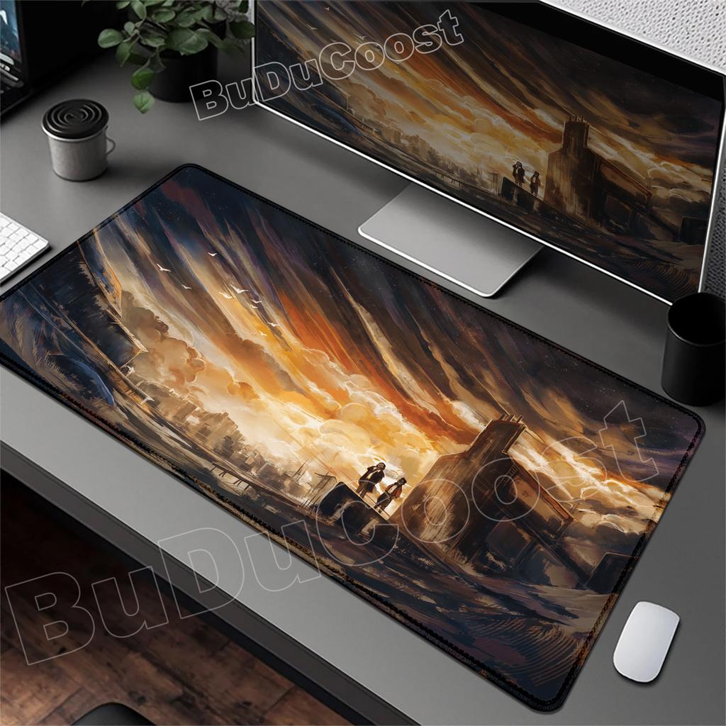 New Cool Wallpaper Game Disco Elysium Mousepad Large Gaming Mouse Pad Computer Mousepad PC Gamer Mouse Mat XXL Laptop Mausepad