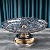 Yude Роскошная хрустальная ваза на ножке для фруктов