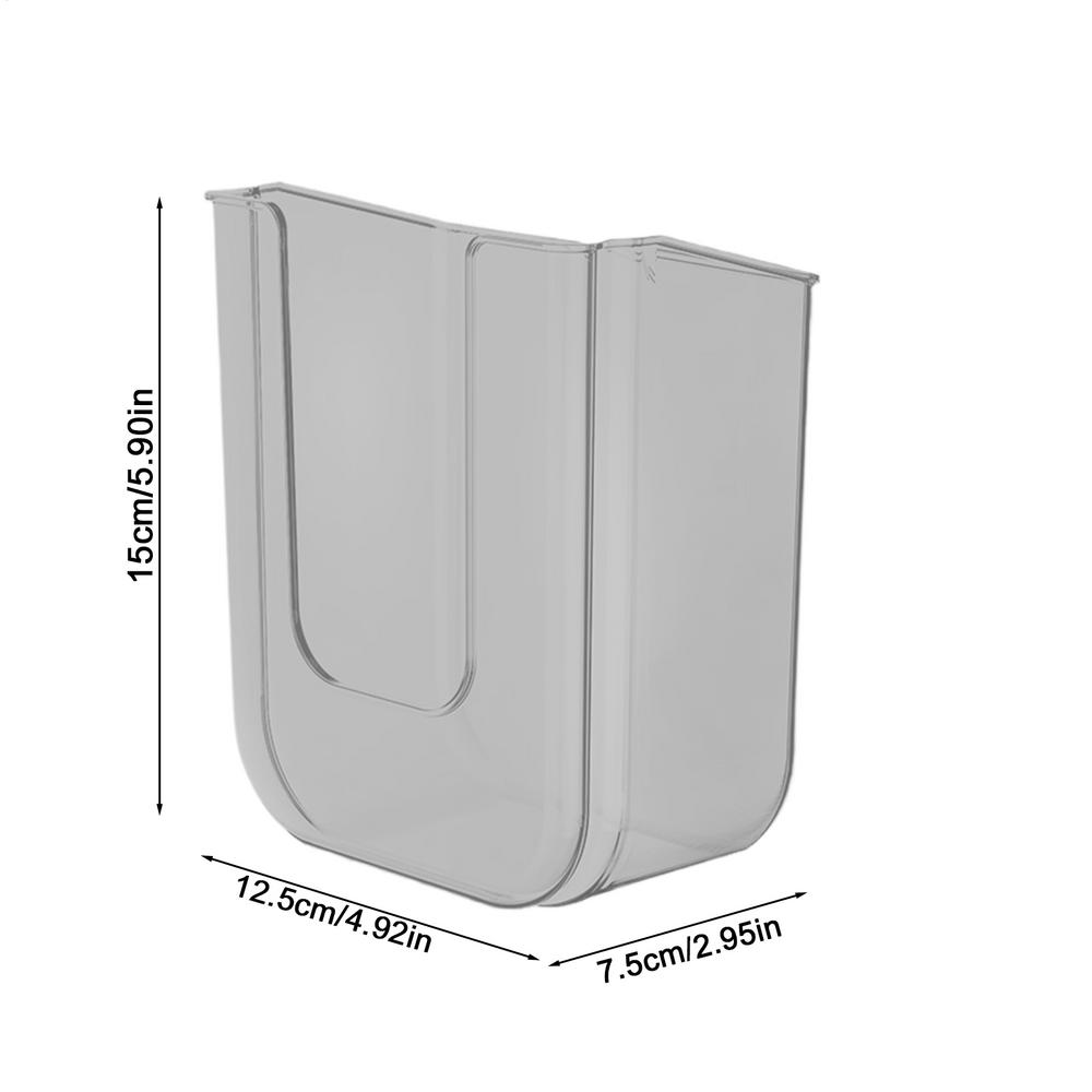 Wall Mounted Tissue Dispenser Luxury Facial Tissue Storage Box No-Drill Bathroom Wall-Mounted Storage Box Toilet Paper Holder
