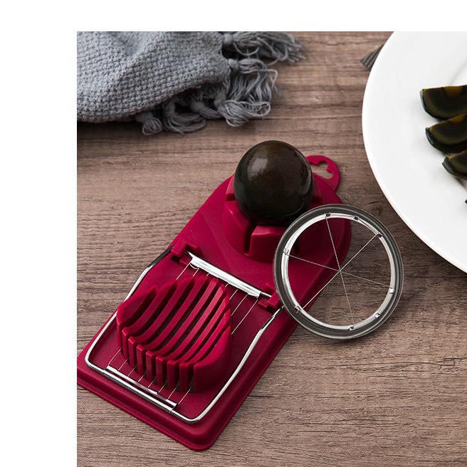 Stainless Steel Egg Slicer and Divider for Regular and Preserved Eggs