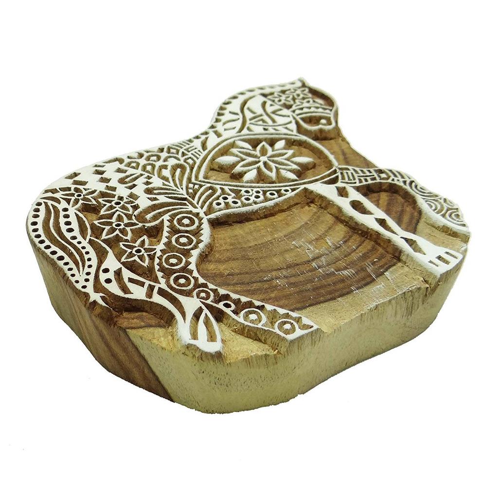 Индийские деревянные штампы для текстиля