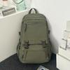 Мужской однотонный рюкзак для женщин, большой емкости, дорожный рюкзак, школьный рюкзак для школьников