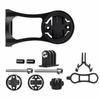 Black Bike Computer Mount Holder Cycling Computer Bracket for Garmin/ Bryton/Cateye Bike Handlebar