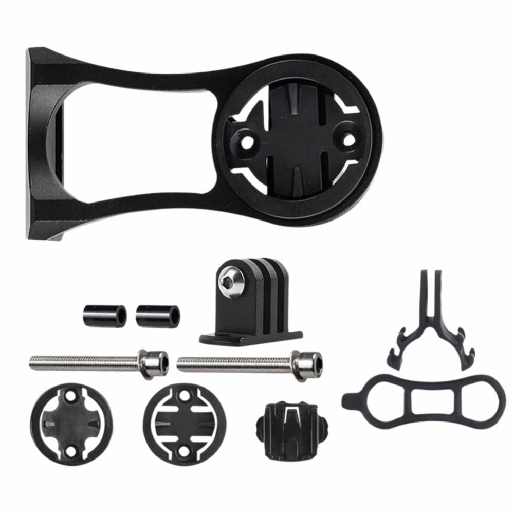 Black Bike Computer Mount Holder Cycling Computer Bracket for Garmin/ Bryton/Cateye Bike Handlebar