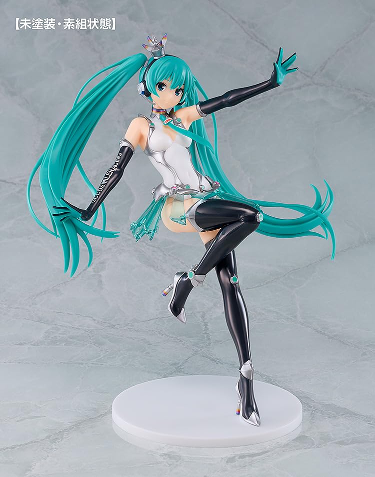 Good Smile Racing Хацунэ Мику Проект GT Перерождение Racing Miku 2013 Вер. Пластиковый сборный модельный комплект в масштабе 1/8