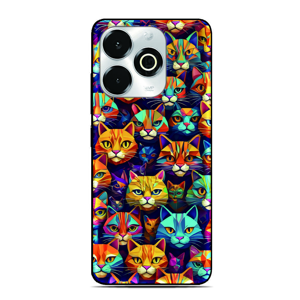 Cute Cat Photo Phone Case For Blackview Wave 9C 8C 6C Shark 9 Color 8 A100 A96 A95 A90 A85 A80 A70 A55 A53 A52 A200 Pro Cover