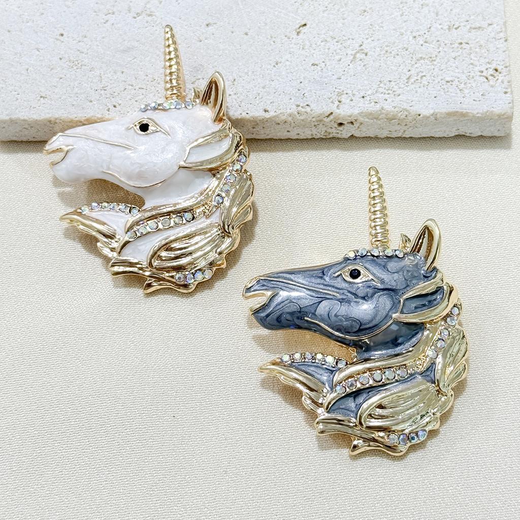 Мультяшная ретро-брошь женская серебряная игла одежда ниша высокого класса чувство искусства личность преувеличенная булавка своими руками