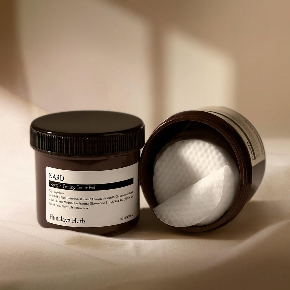 Nard Bouquet Garni Mildly Acidic Peeling Toner Pads 70 sheets 140ml 4 pieces