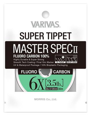 VARIVAS Super Tippet Master Spec II Флюорокарбон 6x 30м 3.5lb