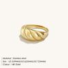 Модное кольцо Кольцо из нержавеющей стали 316L Anillo Ringen Mujer Женские кольца Bague Парная бижутерия Модные подарки Не выцветает