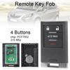 4 Buttons 315MHz  Keyless Smart Remote Car Key Fob with PCF7952 Chip NBG009768T
